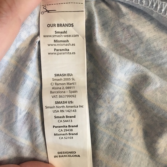 Smash! 60’s Print Boho-Style Long Sleeve Dress Size S/M - Picture 16 of 16